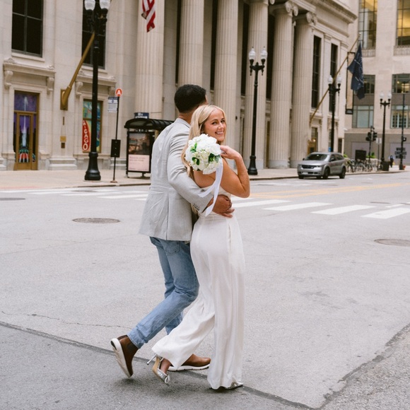 NICHOLAS strapless jumpsuit - Picture 6 of 6